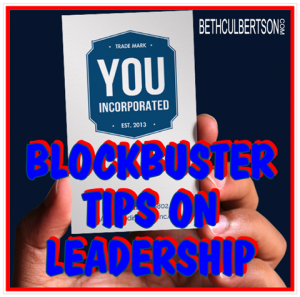 BLOCKBUSTER TIPS ON LEADERSHIP